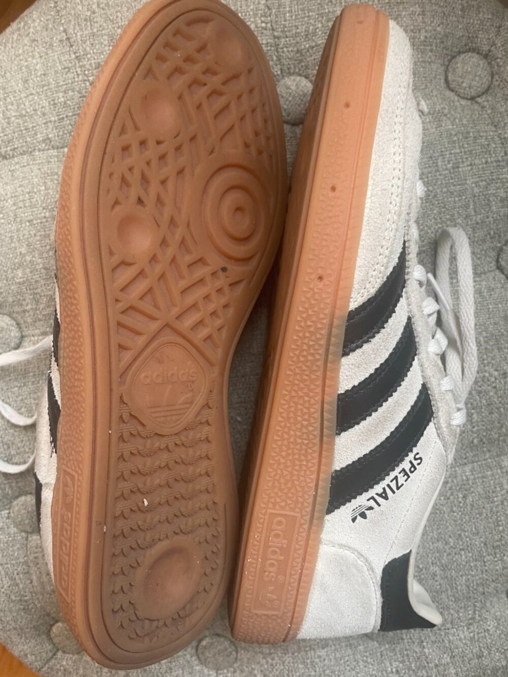 adidas Handball Spezial Sneakers, Alumina / Core Black / Cloud White, Women's 8 - Picture 9 of 11